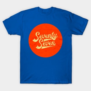 77 Seventy Seven vintage washed out graphic T-Shirt